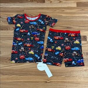 Little Sleepies Disney Pixar Cars Pajama Set size 9/10 NWT